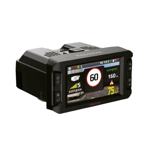 Radar-detektorli videoregistrator Inspector Marlin S Pro Combo