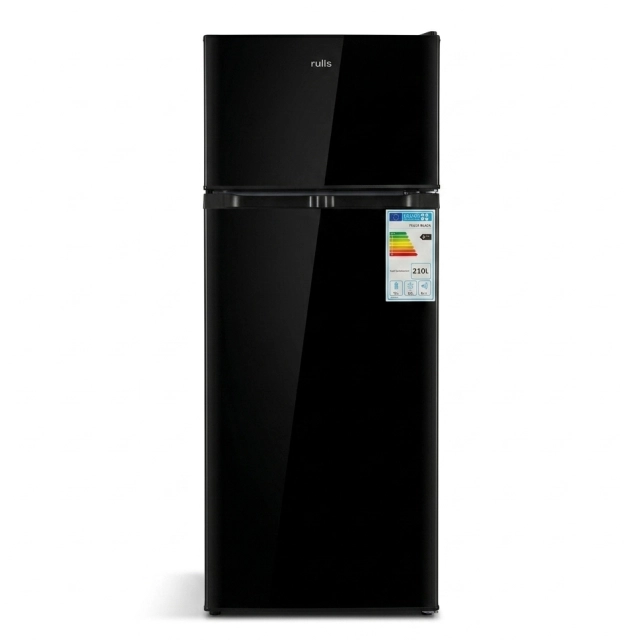 Холодильник Rulls RS210 Black, 210 л.
