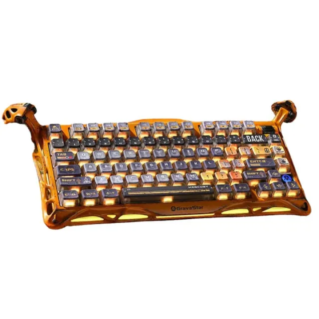 O&lsquo;yin klaviaturasi GravaStar Mercury K1 Pro, Cyberpunk Yellow