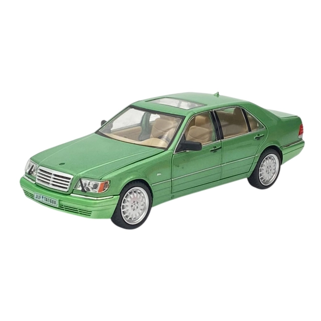 Игрушечная машина -  Mercedes-Benz W140 S600 , Green