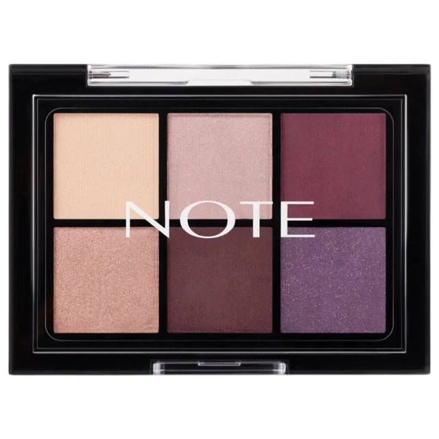 Палетка теней NOTE EYECONIC SHADOW PALETTE 01 (1g x 6)