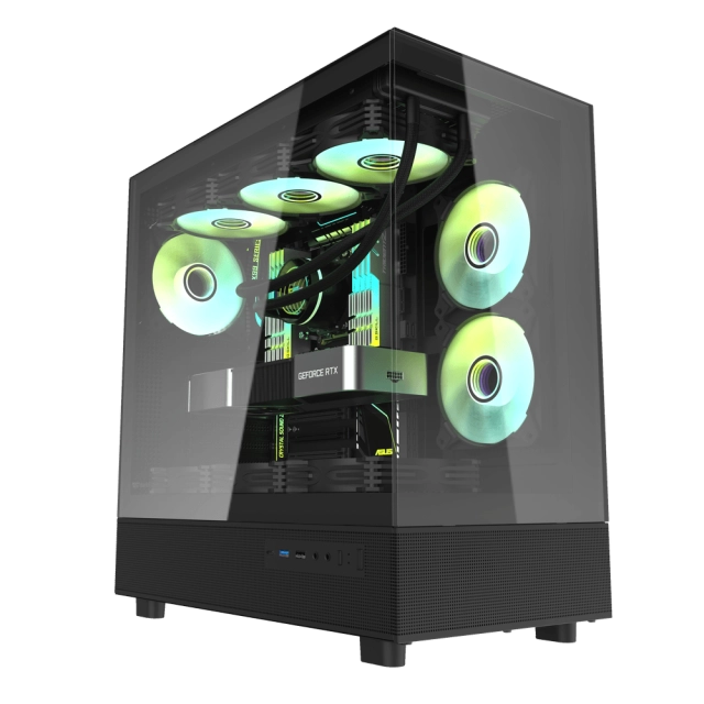 Компьютерный корпус DarkFlash DPX90 ATX PC Case, Black