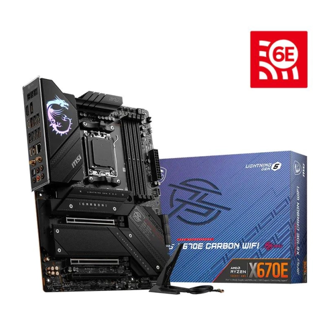 Ona plata MSI MPG X670E CARBON WIFI DDR5