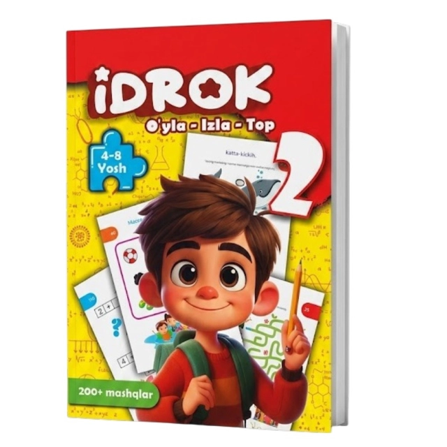 Idrok: O'yla - Izla - Top 2 (4-8 yosh)