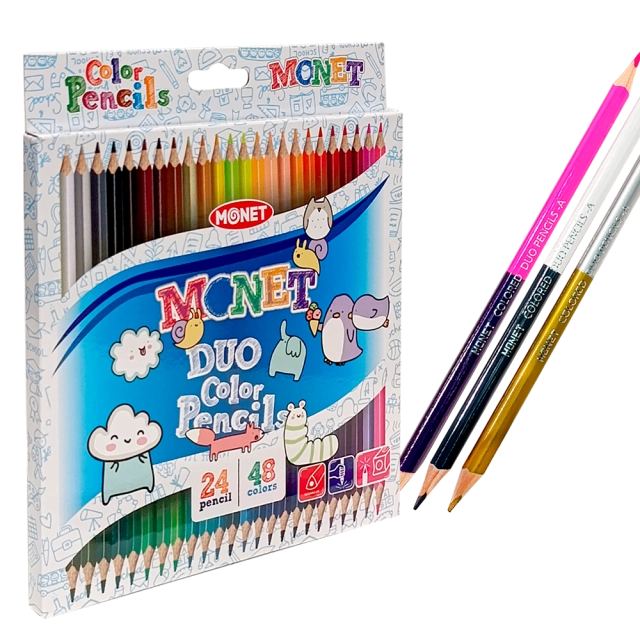Цветные карандаши Monet 48 цветов MCL048