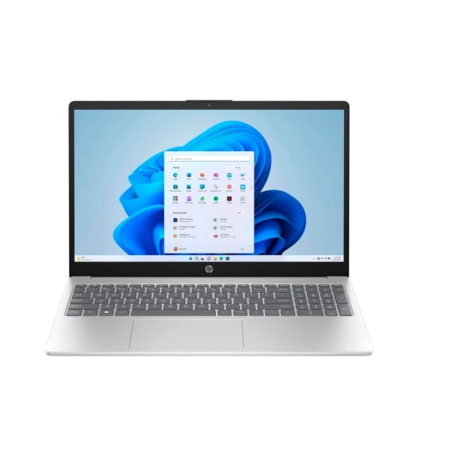 Noutbuk HP LAPTOP 15-FC0025WM, AMD Ryzen 5-7520U, 8GB DDR5 RAM, 1TB SSD, Windows 11, Silver