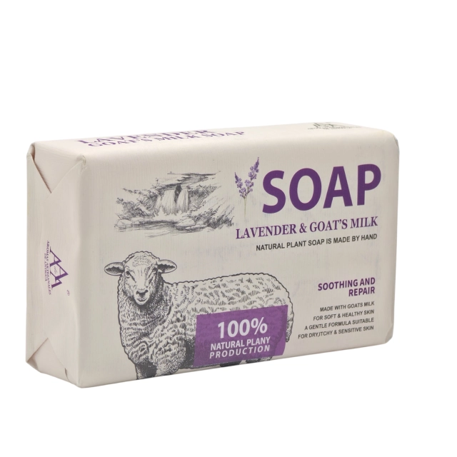 Tabiiy qo&lsquo;lda tayyorlangan sovun AA Aromas Canales Lavender & Goat&rsquo;s Milk Soap. Original