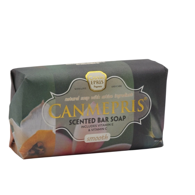 Namlovchi sovun Canmepris Scented Bar Soap Smooth E va C vitaminlari bilan. Original