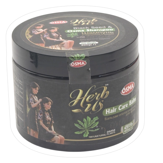 OSMA Herbal Hair Care Balm soch uchun balzam-konditsioneri, 400 g