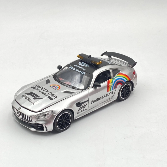 Игрушечная машина модель - Formula 1&rsquo;s Mercedes-AMG GT R Safety Car, Gray