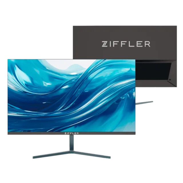 Монитор Ziffler EYECOMFORD FB23.8, 24", FHD IPS, 144 Гц, VGA + HDMI, Black