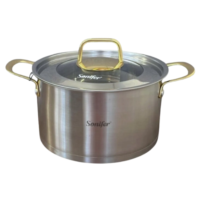 Sonifer SF-1174-24CM qopqoqli kastryulka, 24 sm, 6,1 l
