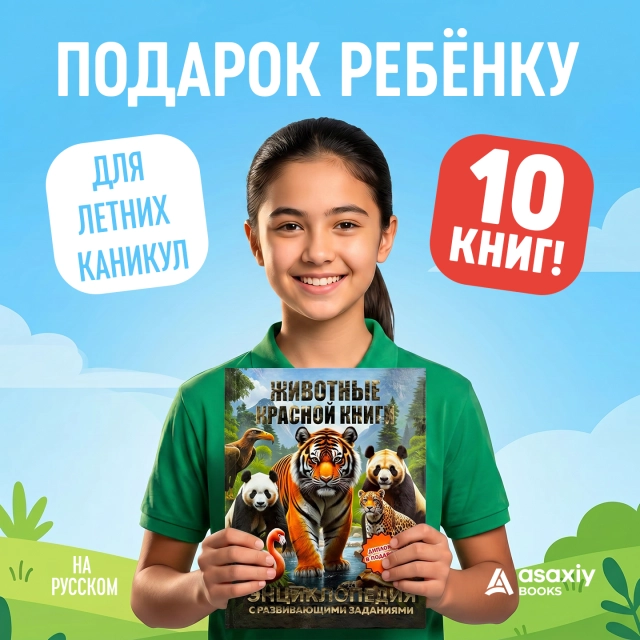 Подарок ребёнку: 10 книг для летних каникул!