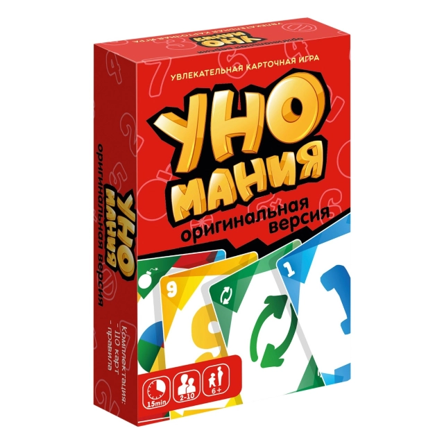 Stol o'yini UNO maniya