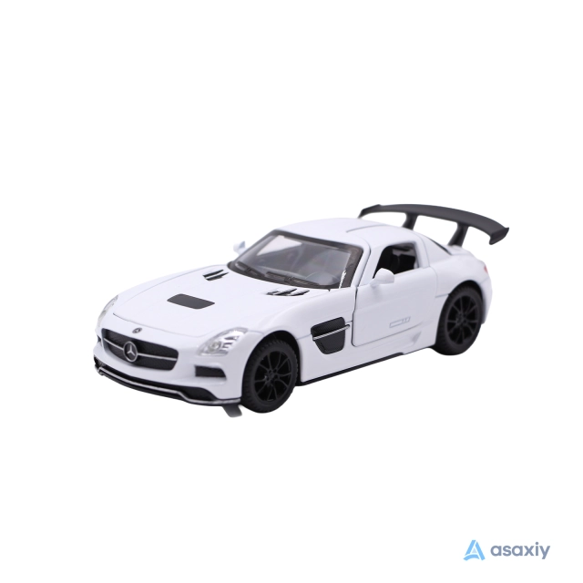 Mercedes SLS AMG qora o'yinchoq mashina White