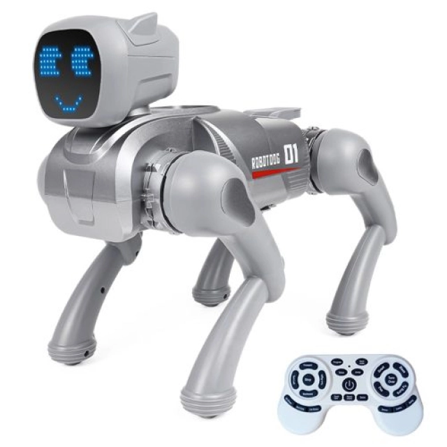 Masofadan boshqariladigan robot-it AI asosidagi bionik mexanik aqlli o&lsquo;yinchoq it NO.X1