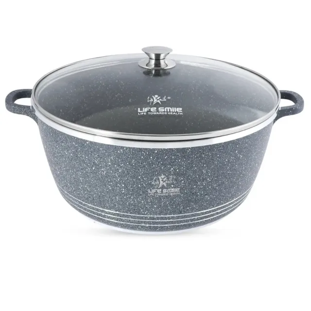 Life Smile shisha qopqoqli qozon, 24 cm, 4.1 l