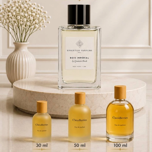 Erkaklar va ayollar uchun parfyumeriya suvi ChessBerries Bois Imp&eacute;rial Essential Parfums 30 ml