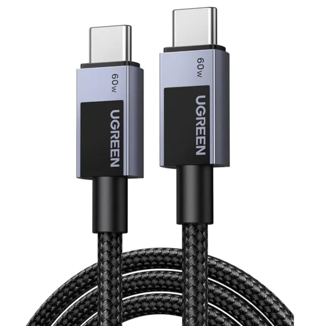 UGREEN L524 USB Type-C &ndash; Type-C 60W tez zaryadlash kabeli