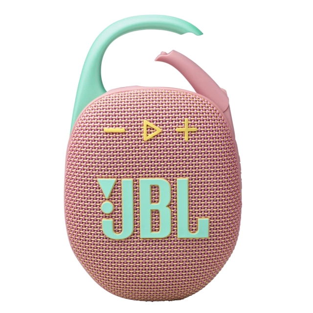 JBL Clip 5 Pink ko&lsquo;chma akustikasi