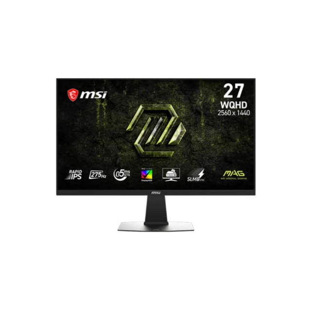 Монитор MSI MAG 276QE27 Rapid IPS / 27&Prime; / 275Hz / WQHD 2K (2560x1440) / 0.5 ms / HDR400 Black
