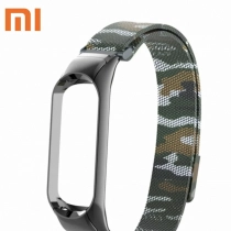 Xiaomi Mi Band 3/4 uchun tasmacha (milancha ilmoqli, kamuflyaj, yashil) sotib olish