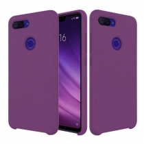 Xiaomi Mi8 Lite uchun Silicone cover g‘ilofi, olxo‘ri rangli sotib olish