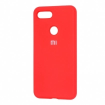 Xiaomi Mi8 Lite uchun Silicone cover g‘ilofi, qizg‘ish sotib olish