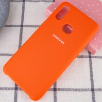 Samsung Galaxy A11 uchun Silicone cover g‘ilofi, qizg‘ish sotib olish