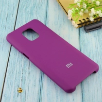 Чехол Silicone Cover для Xiaomi Redmi Note 9S / Note 9 Pro, сливовый купить