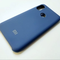 Xiaomi Redmi 6 Pro/ Mi A2 Lite uchun Silicone cover g‘ilofi, to‘q ko‘k sotib olish