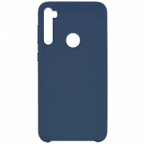 Xiaomi Redmi Note 8 uchun Silicone cover g‘ilofi, ko‘k sotib olish