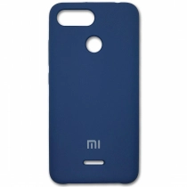 Xiaomi Mi8 Lite uchun Silicone cover g‘ilofi, to‘q ko‘k sotib olish