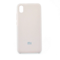 Xiaomi Redmi 7A uchun Silicone cover g‘ilofi, oq sotib olish