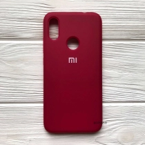 Xiaomi Redmi 6 Pro/ Mi A2 Lite uchun Silicone cover g‘ilofi, qizil sotib olish
