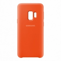 Чехол Silicone cover для Samsung Galaxy S9 Plus, оранжевый купить