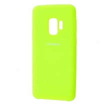 Чехол Silicone cover для Samsung Galaxy S9 Plus, зеленый купить