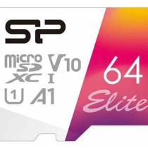 Silicon Power SDHC Card Class 10 40mb/s Micro 64 GB xotira kartasi sotib olish